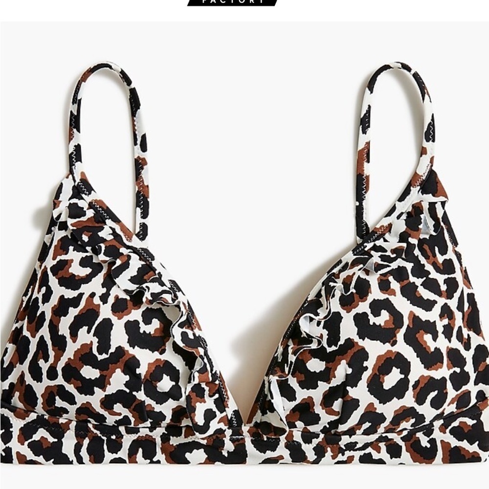 Brand new Jcrew lepord French bikini top sold out at Jcrew.com! NCO